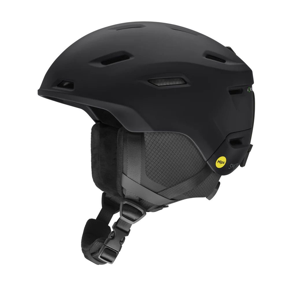 MAIN IMAGE OF SMITH UNISEX DESCEND MIPS HELMET IN MATTE BLACK SMALL WITH ADJUSTABLE VENTING AND MIP…