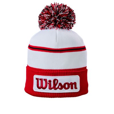 Golf beanies designed to keep golfers warm and comfortable in cold weather while playing or practicing outdoors.