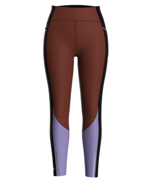 SMARTWOOL WOMENS ACTIVE FLEECE COLORBLOCK TIGHT 24