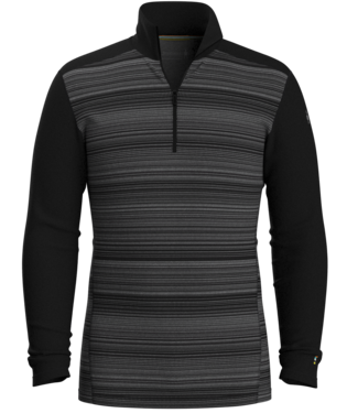 SMARTWOOL MENS CLASSIC THERMAL MERINO 1/4 ZIP BASELAYER TOP 24