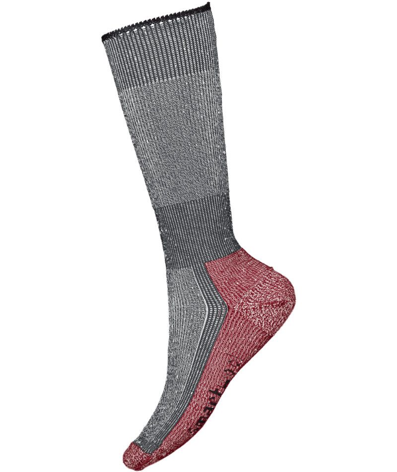 SMARTWOOL UNISEX MOUNTAINEER CLASSIC EDITION MAXIMUM CUSHION CREW SOCKS, Color: CHARCOAL, Size: MEDIUM