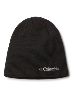 FRONT VIEW OF COLUMBIA UNISEX WHIRLIBIRD WATCH WINTER HAT FEATURES SOFT ACRYLIC YARN FABRIC AND KNI…