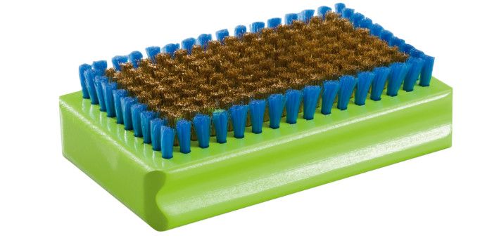DAKINE UNISEX BRASS TUNING BRUSH 25, Color: GREEN, Size: O/S