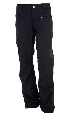 FRONT VIEW OF TURBINE MENS E2F SNOW PANT FEATURES INNER-THIGH VENTING FOR BREATHABILITY AND DURABLE…