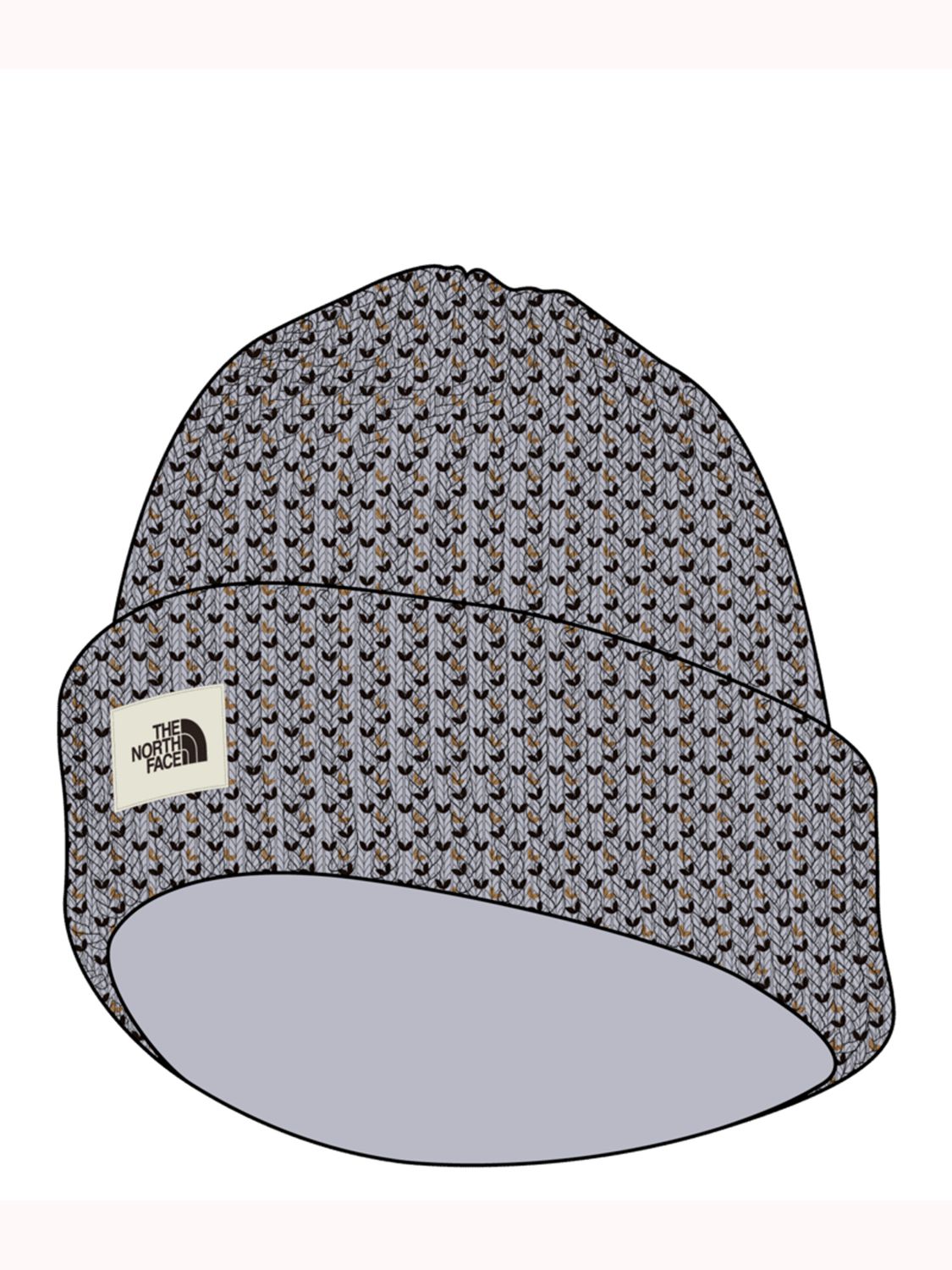 THE NORTH FACE WOMENS SALTY BAE LINED BEANIE WINTER HAT 25, Color: DUSTY PERIWINKLE, Size: O/S