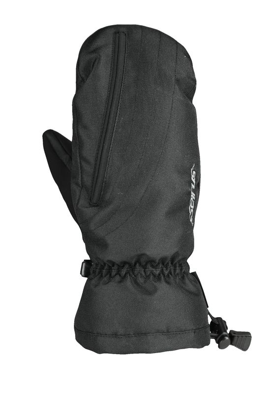 BACK VIEW OF SEIRUS WOMENS MAGNEMITT™ TRAIL MITTEN FEATURES WATERPROOF INSERT AND 250G WARM HEATLOC…