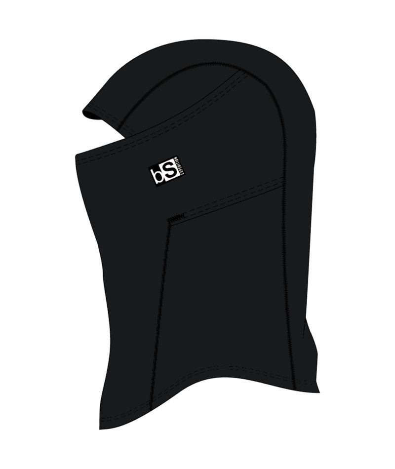 BLACKSTRAP UNISEX EXPEDITION HOOD BALACLAVA, Color: BLACK, Size: O/S