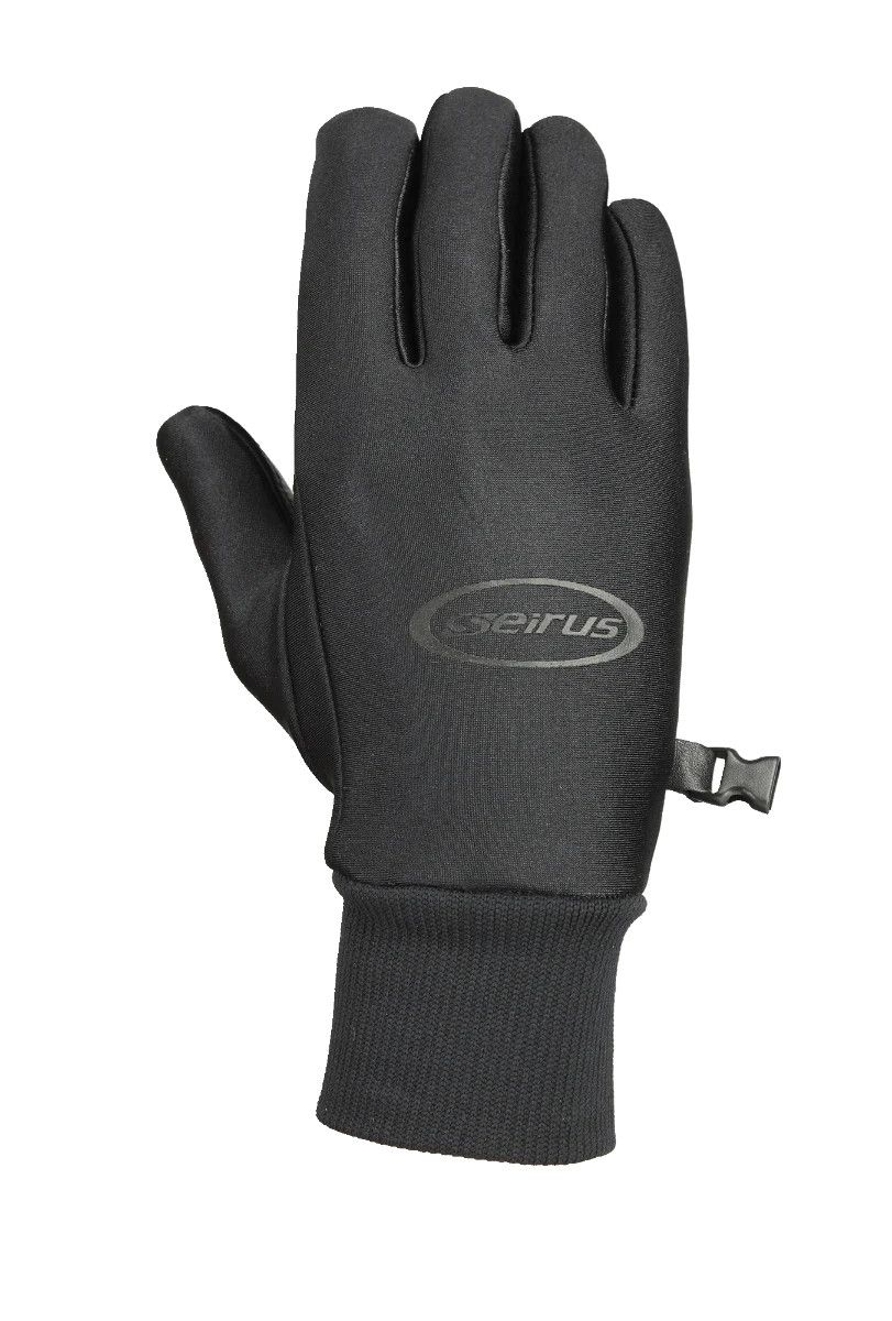 MAIN IMAGE OF SEIRUS MENS ORIGINAL ALL WEATHER™ GLOVE IN BLACK SMALL WITH SOFT FLEECE INTERIOR AND …