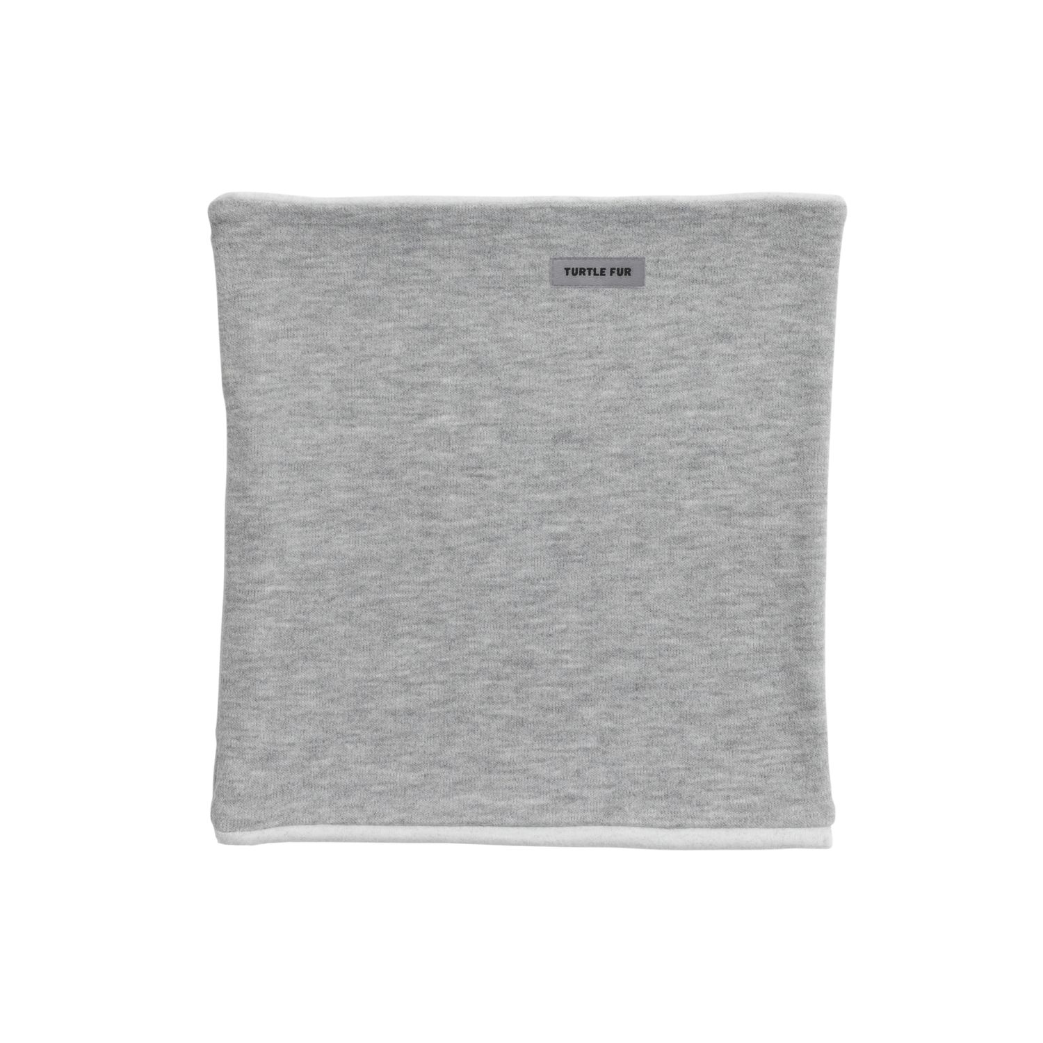 TURTLE FUR UNISEX COMFORT LUXE™ DOUBLE-LAYER NECK GAITER 26, Color: SILVER, Size: O/S