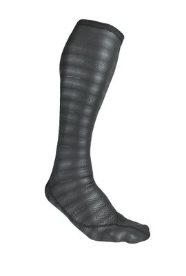FRONT VIEW OF SEIRUS UNISEX HEATWAVE™ SOCK LINER SOCKS FEATURES 4-WAY STRETCH AND HEATWAVE THERMODY…