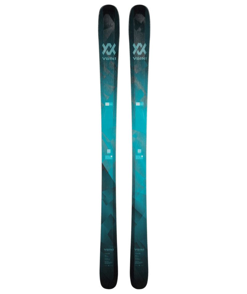 VOLKL WOMENS YUMI 84 DOWNHILL SKIS 24, Color: GREY/MAROON, Size: 154