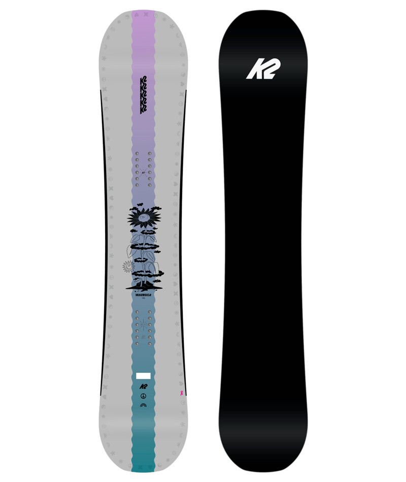 K2 UNISEX DREAMSICLE SNOWBOARD 24, Color: WHITE/BLUE/PURPLE, Size: 142
