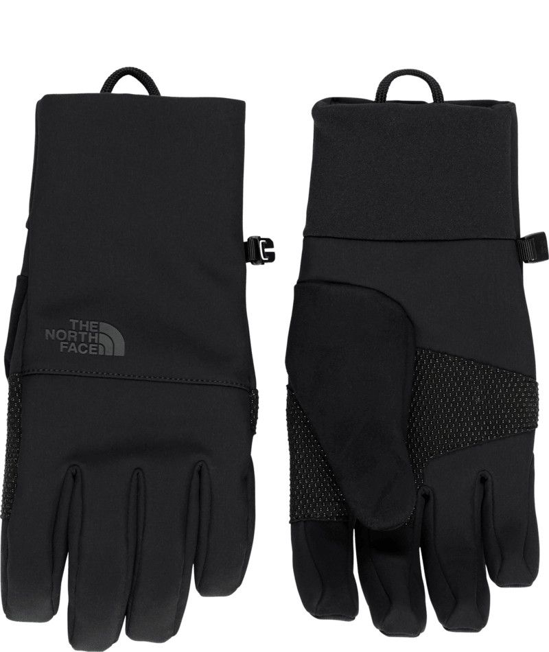 THE NORTH FACE MENS APEX INSULATED ETIP™ GLOVE, Color: TNF BLACK, Size: SMALL