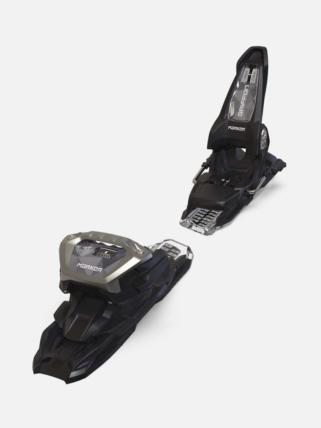 MARKER UNISEX GRIFFON 13 D DOWNHILL SKI BINDING 26, Color: BLACK, Size: 100MM