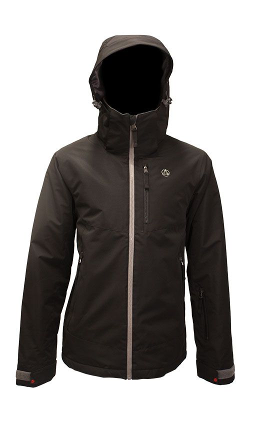 TURBINE MENS BREAKER WINTER JACKET 26, Color: BLACK, Size: SMALL