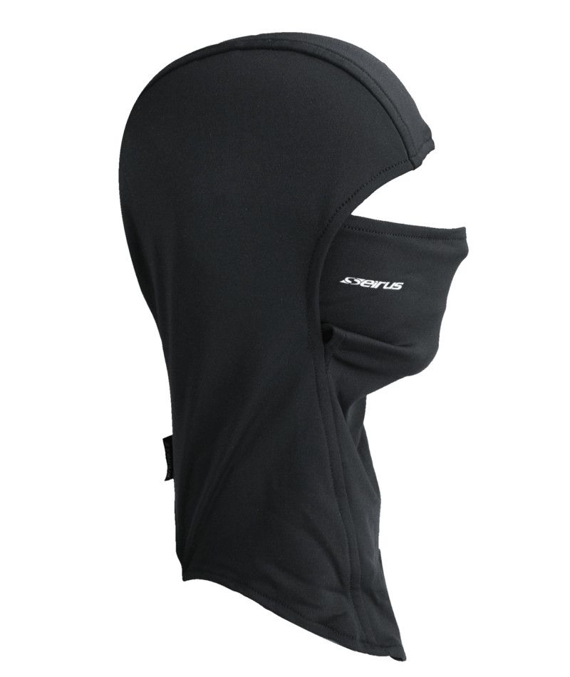 MAIN IMAGE OF SEIRUS UNISEX DYNAMAX™ HINGED HEADLINER® BALACLAVA IN BLACK O/S WITH PREMIUM FIT AND …