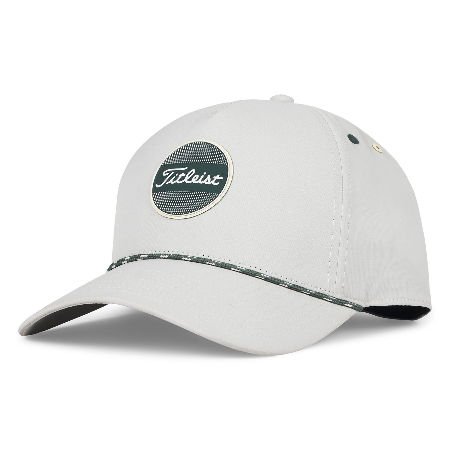 TITLEIST MENS BOARDWALK ROPE GOLF HAT, Color: MARBLE/EUCALYPTUS/LEMON, Size: ADJUSTABLE
