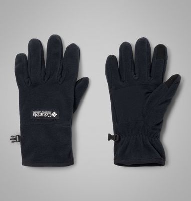 PALM &amp; BACK OF HAND VIEW OF COLUMBIA MENS SEQUOIA GROVE™ GLOVE FEATURES TOUCHSCREEN COMPATIBILITY A…