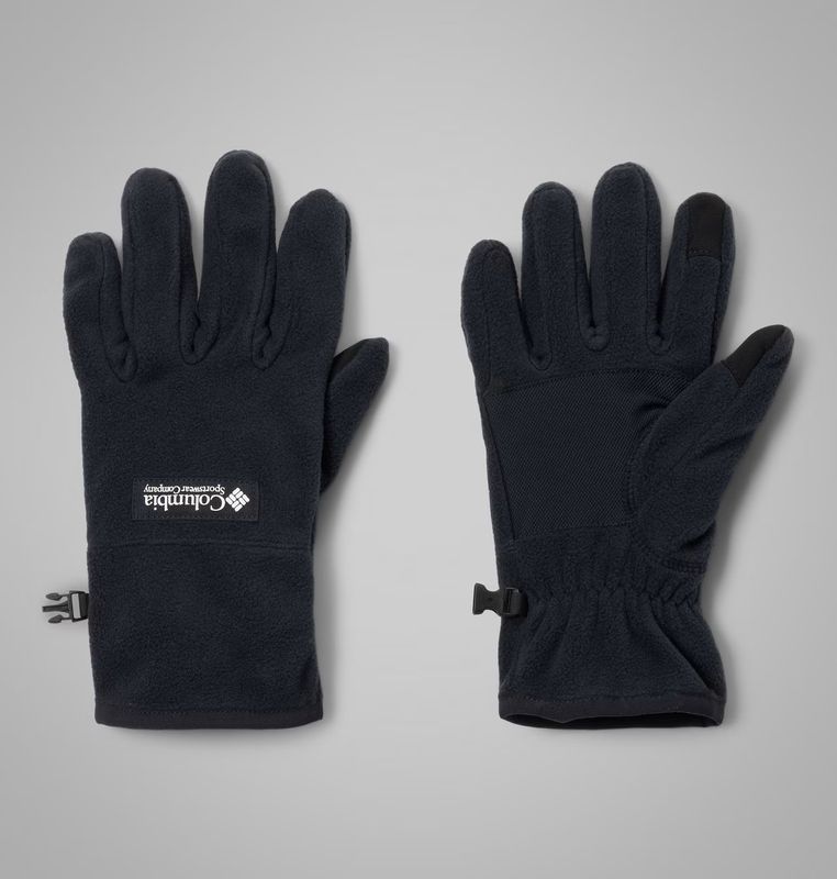 PALM &amp; BACK OF HAND VIEW OF COLUMBIA MENS SEQUOIA GROVE™ GLOVE FEATURES TOUCHSCREEN COMPATIBILITY A…