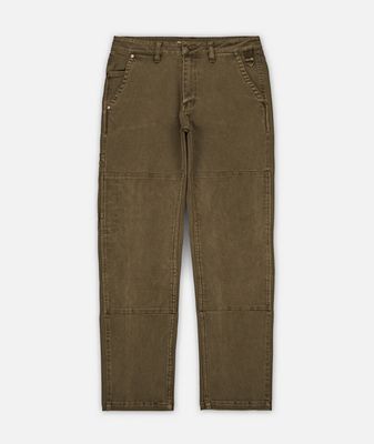 FRONT VIEW OF JETTY MENS MEDFORD WORKWEAR PANT FEATURES REINFORCED KNEES FOR DURABILITY AND SIDE HI…