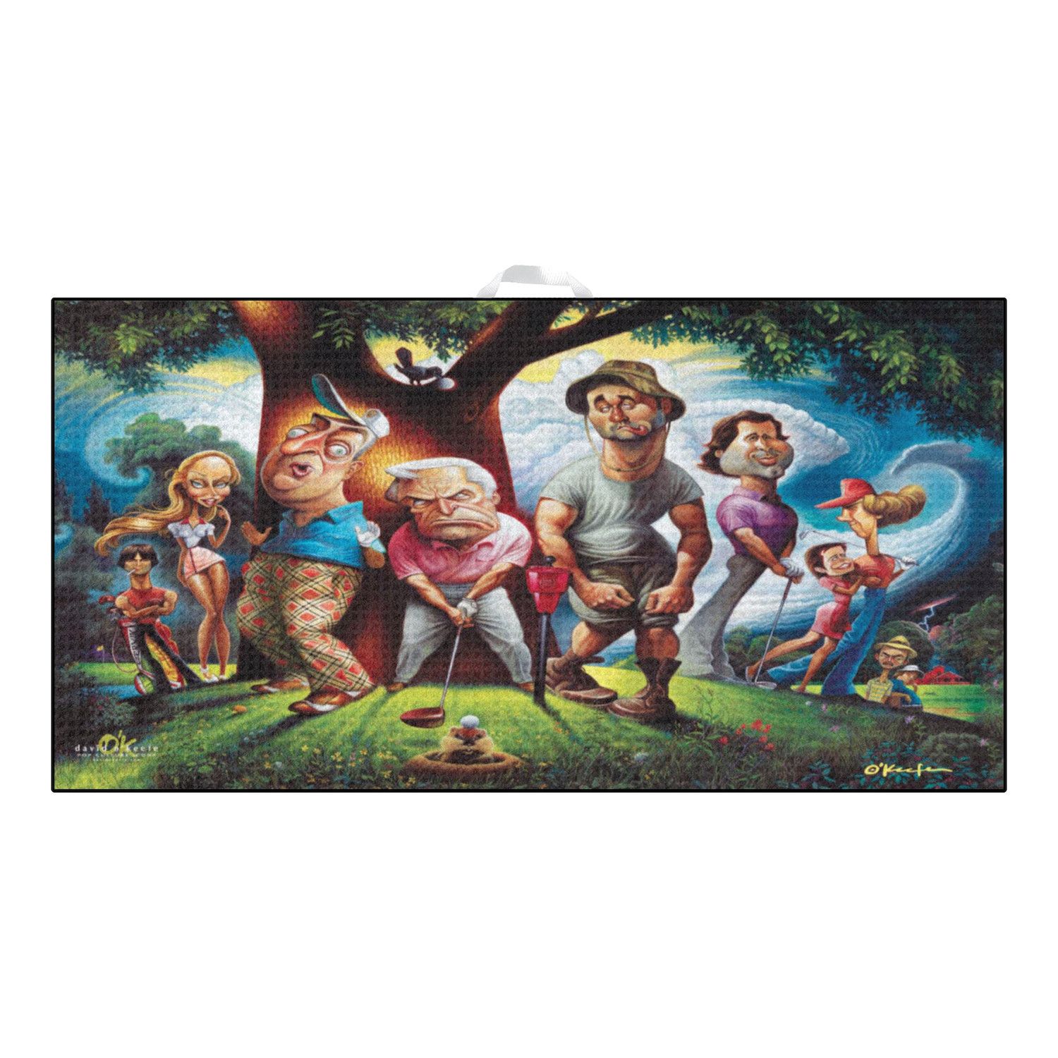 DEVANT UNISEX ULTIMATE MICROFIBER TOWEL 25, Color: CADDYSHACK TRIBUTE, Size: 16X32