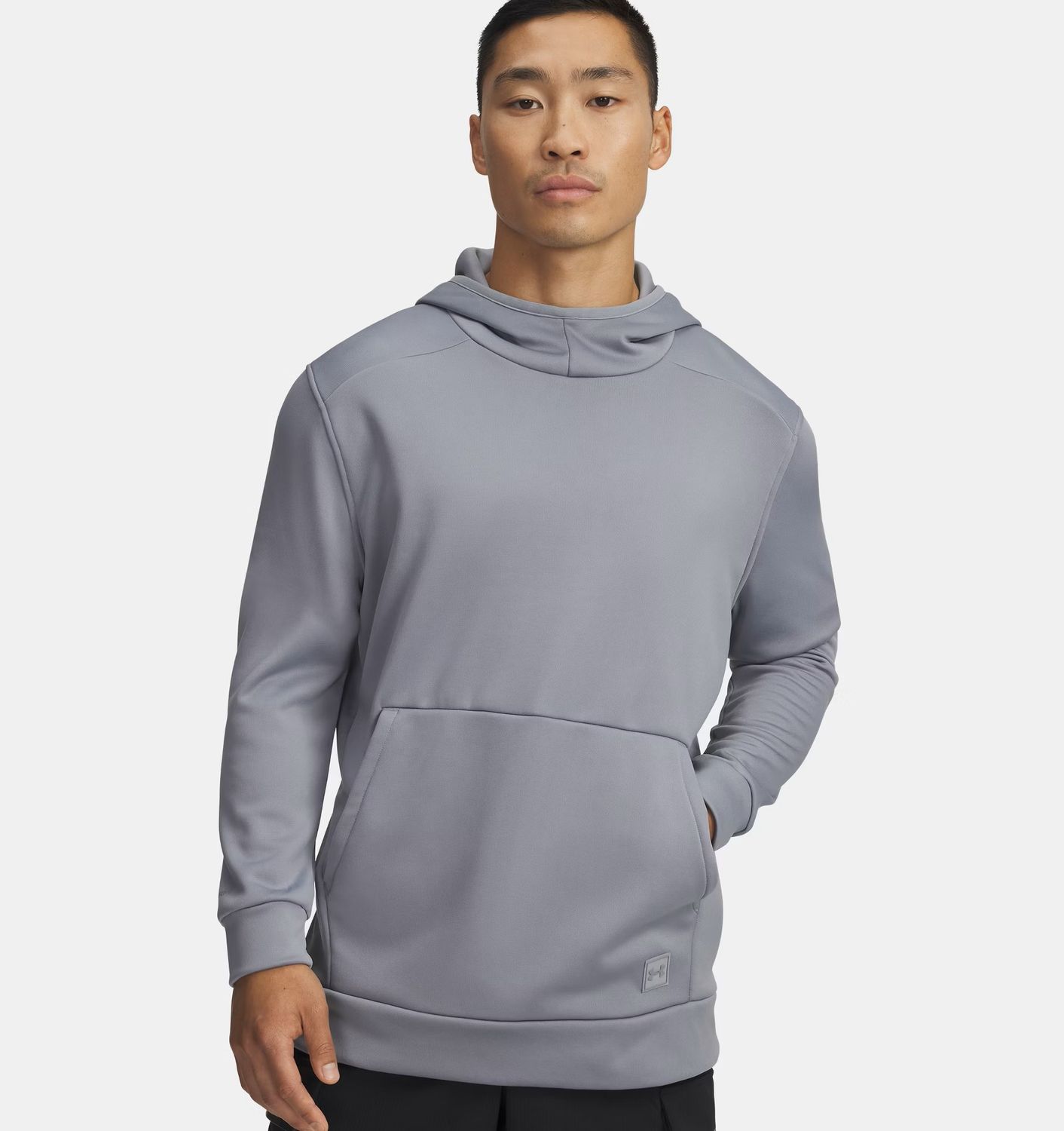 MAIN IMAGE OF UNDER ARMOUR MENS UA EXPANSE STORM KANGZIP HOODIE IN STEEL/STEEL SMALL WITH WATER REP…