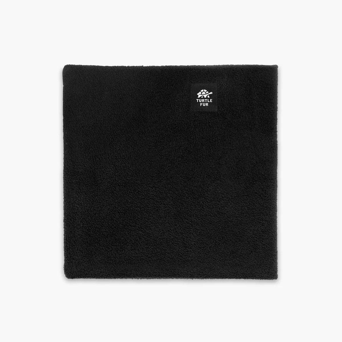 FRONT VIEW OF TURTLE FUR YOUTH INFANT CHELONIA 150 DOUBLE-LAYER NECK GAITER FEATURES SOFT FLEECE FA…