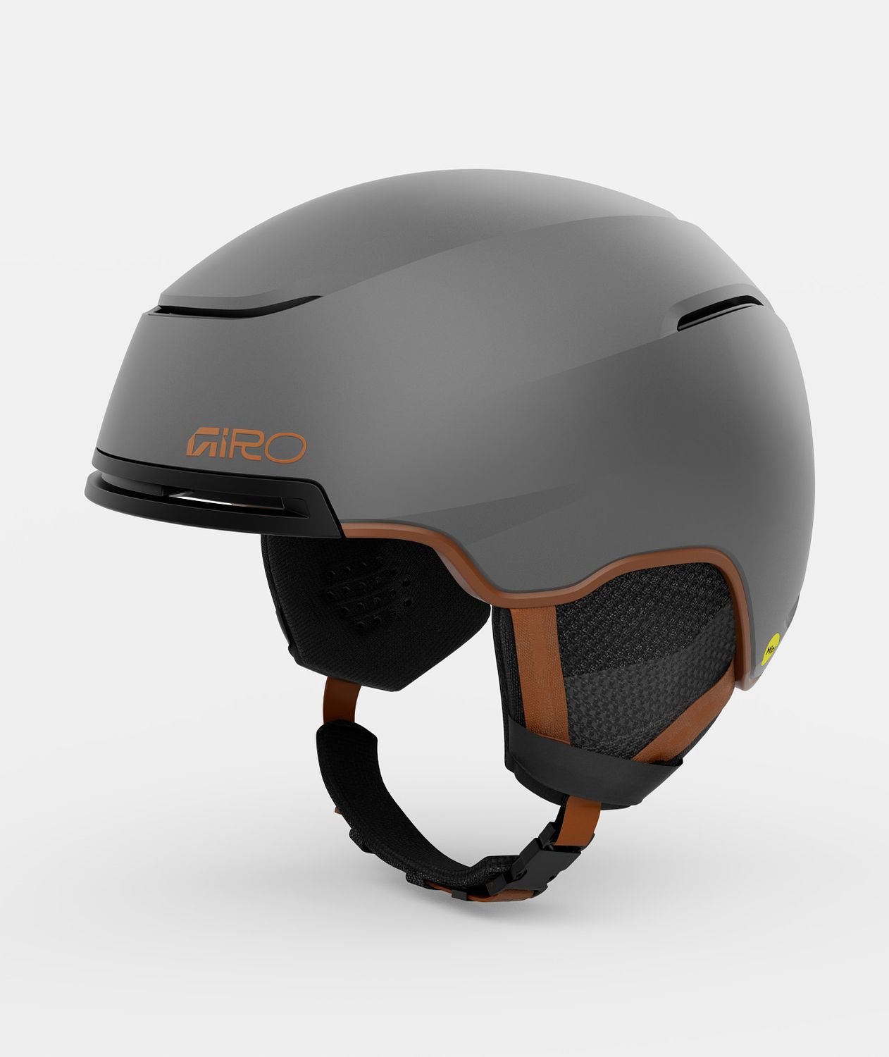 GIRO UNISEX JACKSON MIPS HELMET, Color: MATTE METALLIC COAL/TAN, Size: MEDIUM