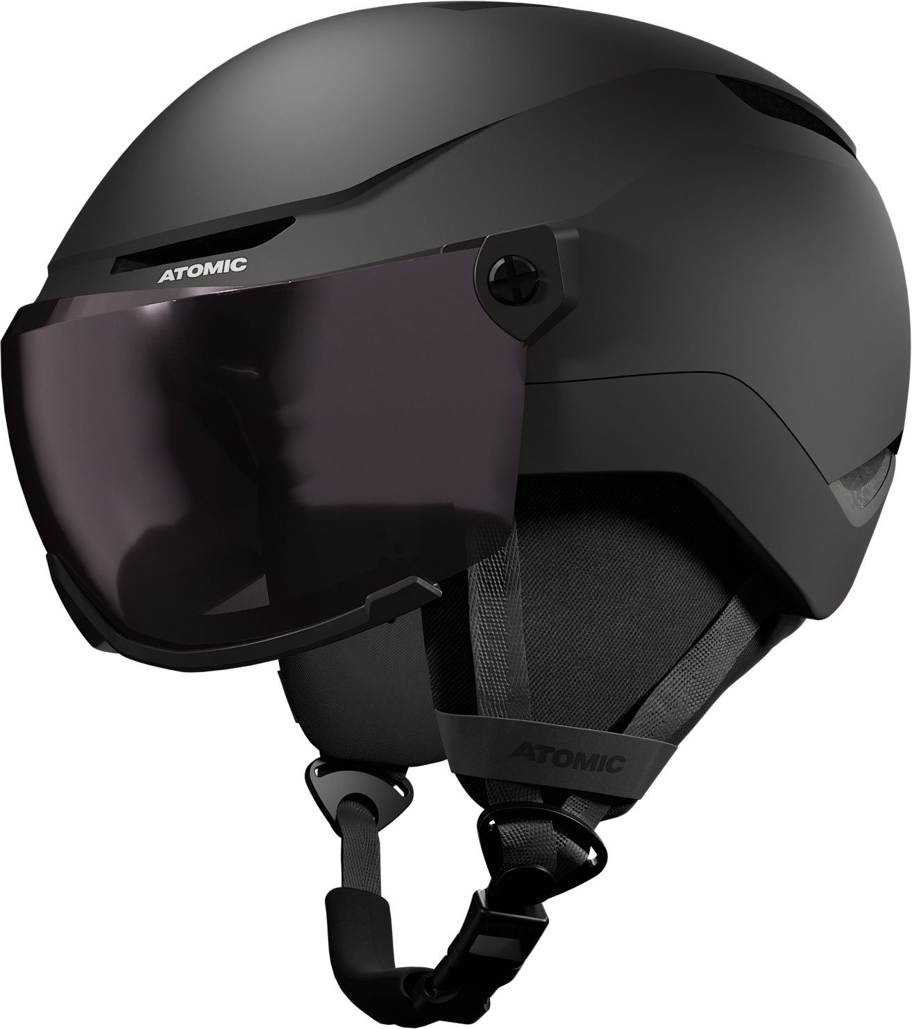 ATOMIC YOUTH REVENT VISOR HELMET 26, Color: BLACK, Size: MEDIUM