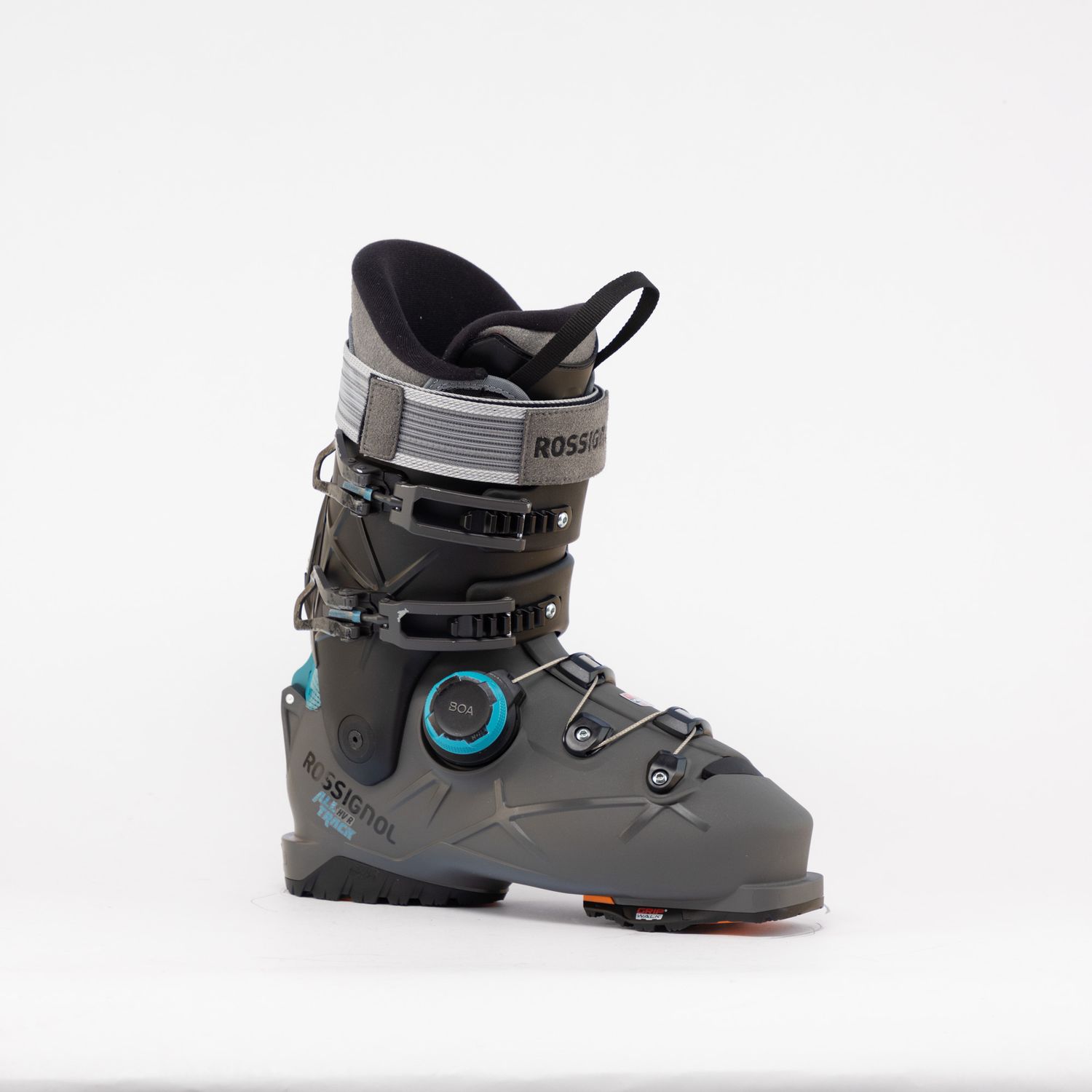 ROSSIGNOL MENS ALLTRACK BOA GW DOWNHILL SKI BOOT 26, Color: STEEL, Size: 26.5