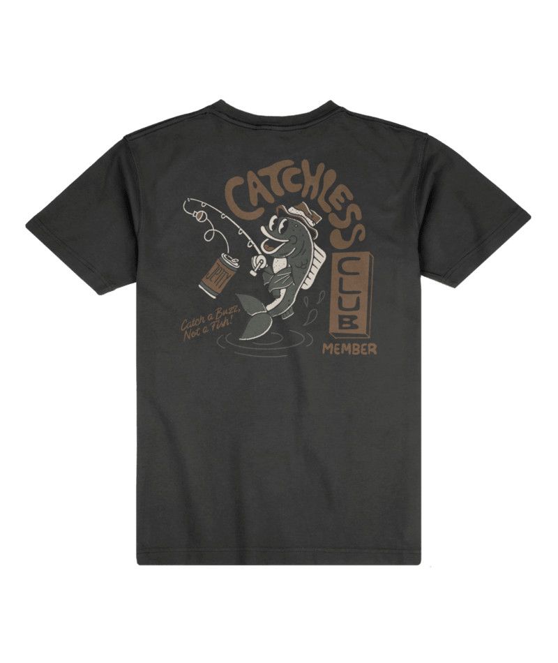 JETTY MENS CATCHLESS CLUB SHORT SLEEVE SHIRT 25, Color: BLACK, Size: SMALL