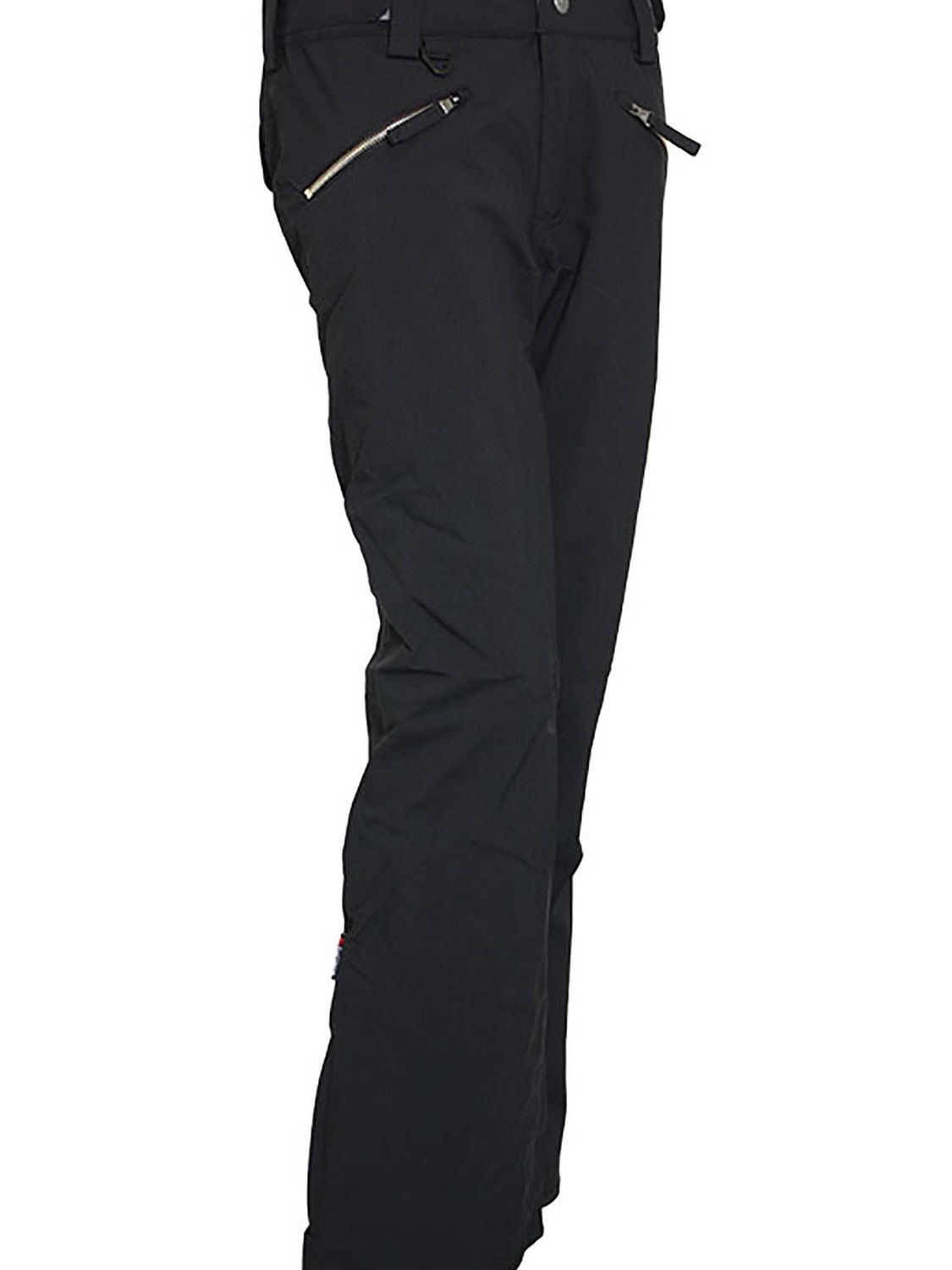 MAIN IMAGE OF TURBINE WOMENS AURA II SNOW PANT IN BLACK XS REGULAR WITH INNER-THIGH VENTING FOR BRE…