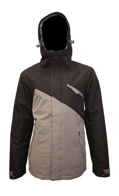 FRONT VIEW OF TURBINE MENS FLYWAY WINTER JACKET FEATURES 100G INSULATION FOR WARMTH AND DURABLE WAT…