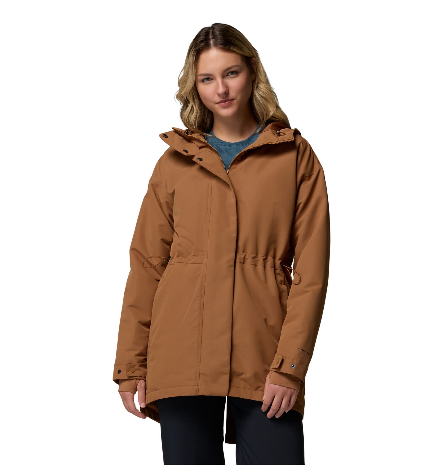 COLUMBIA WOMENS VENTURE DAYS™ INSULATED WINTER JACKET, Color: CAMEL BROWN, Size: SMALL