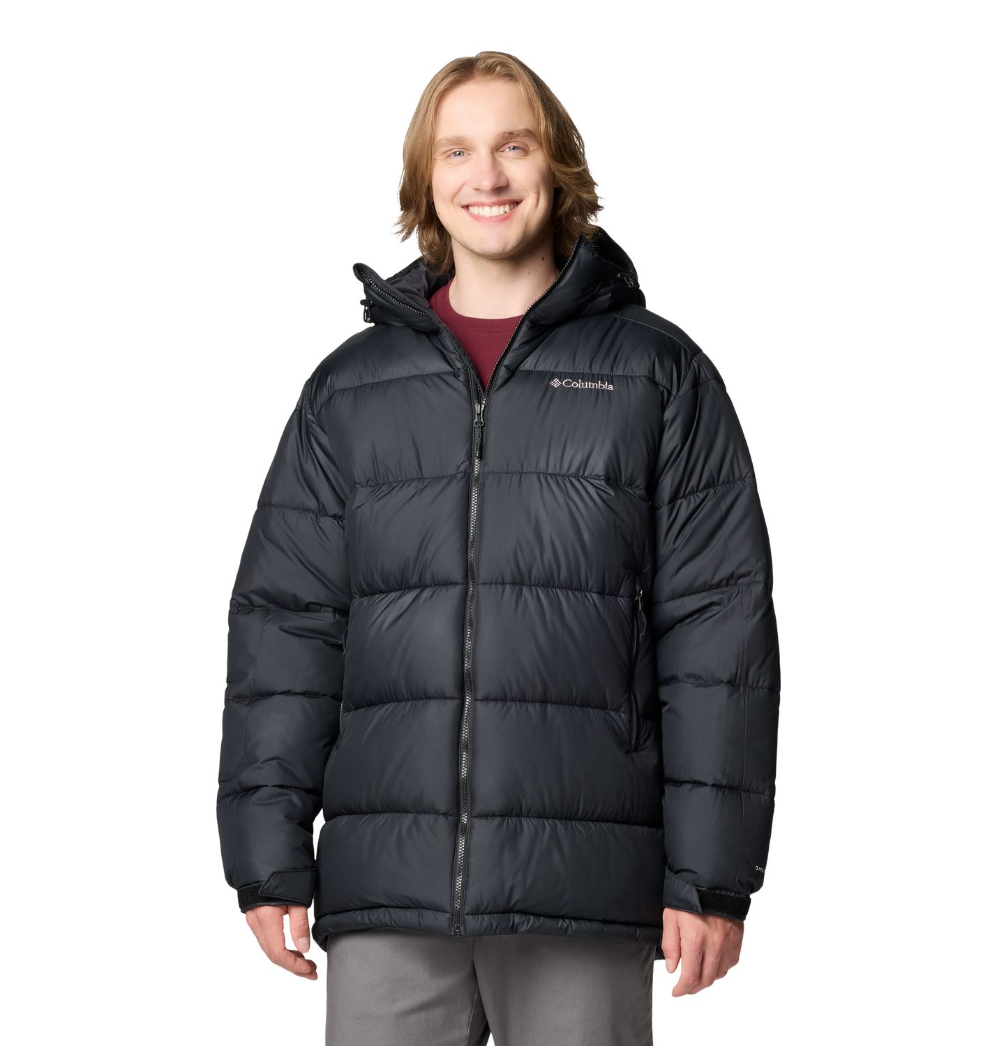 MAIN IMAGE OF COLUMBIA MENS PIKE LAKE™ PARKA IN BLACK MEDIUM WITH OMNI-HEAT™ FOR MAXIMUM WARMTH AND…