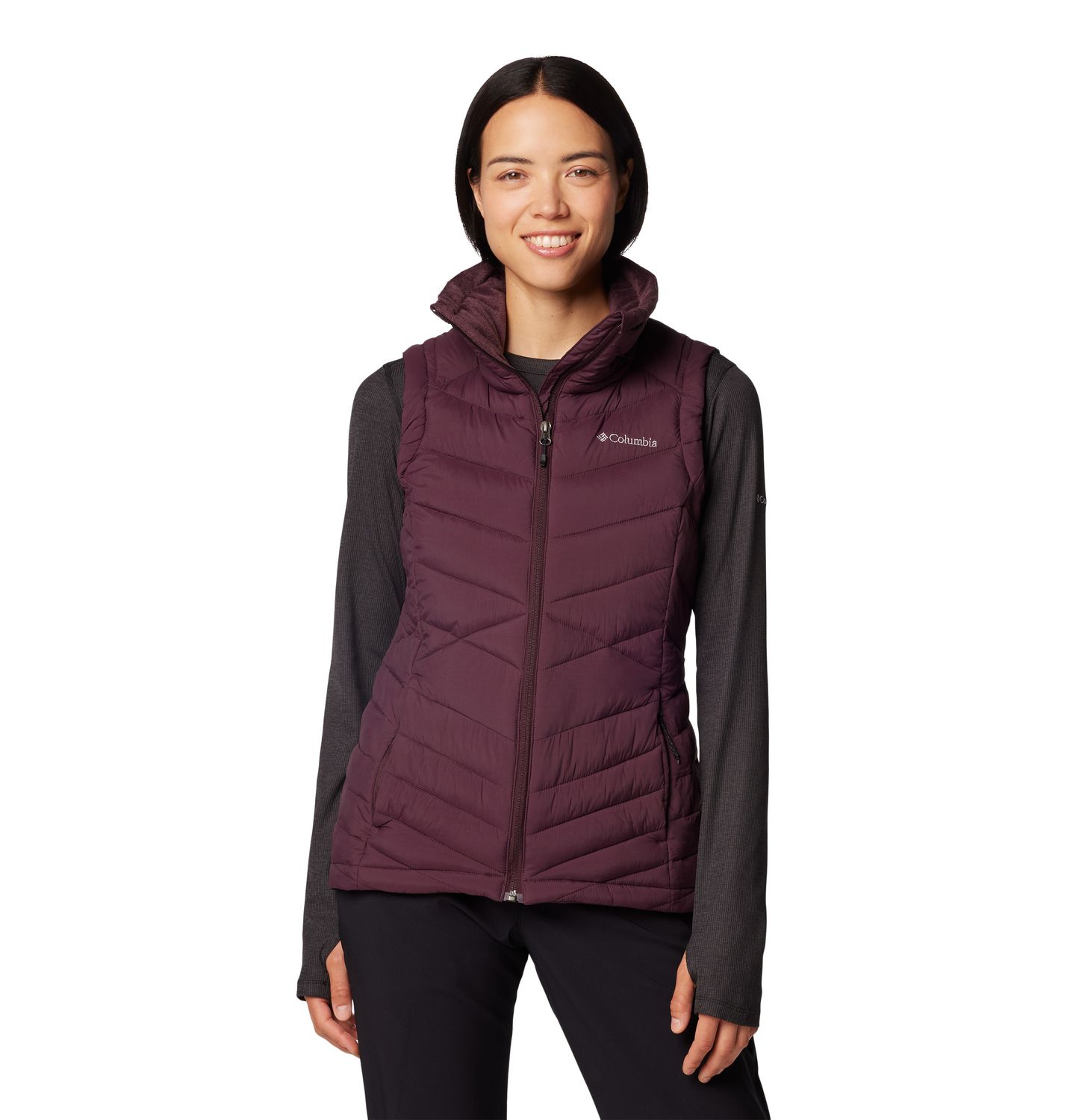 MAIN IMAGE OF COLUMBIA WOMENS JOY PEAK™ II VEST IN MOONVISTA SMALL WITH WATER REPELLENCY AND INSULA…