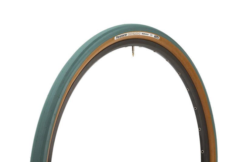 Panaracer GravelKing SK, Color: Tan wall and blue, Size: 700x32