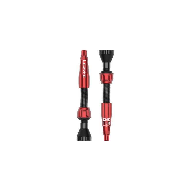 Lezyne, TLR, Tubeless Valve, Presta, 60mm, Red
