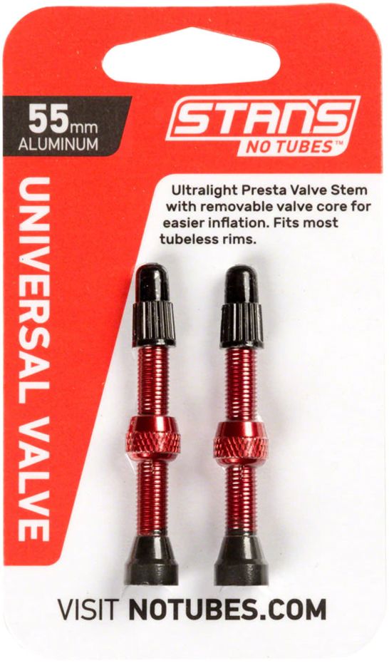 Stan&#39;s No Tubes, Presta Valve, 55mm
