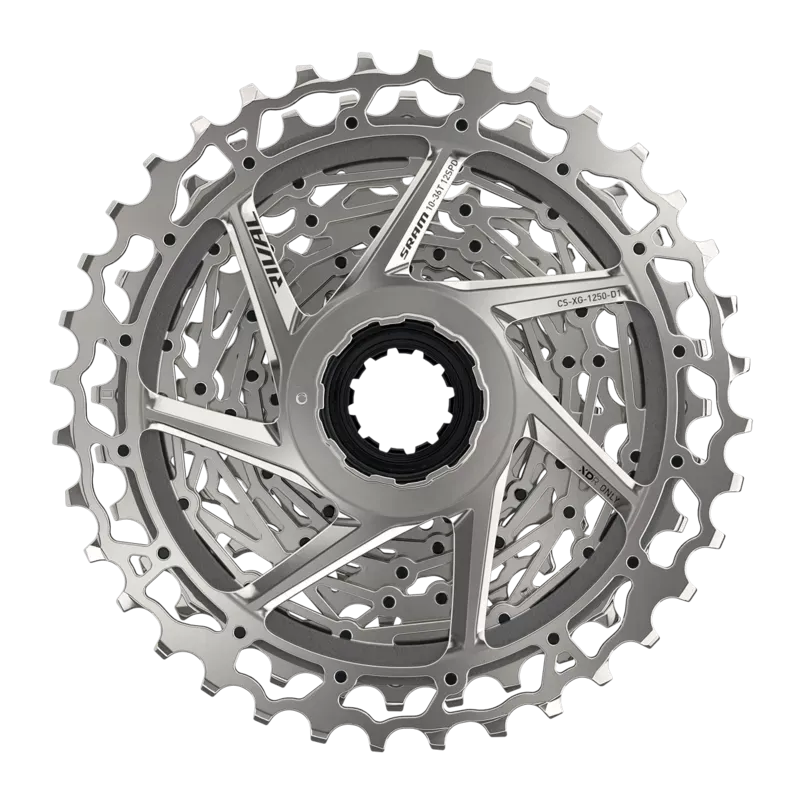 SRAM, XG-1250, Cassette, Silver, Speed: 12, 10-36T