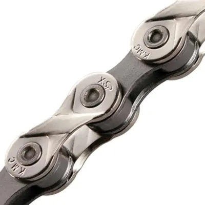KMC, X8 NP/GY, Chain, 6/7/8sp 116 links, Silver