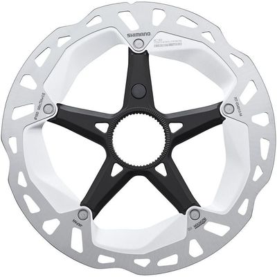ROTOR FOR DISC BRAKE, SM-RT54, S 160MM W/LOCK RING (EXTERNAL SPLINE TYPE)