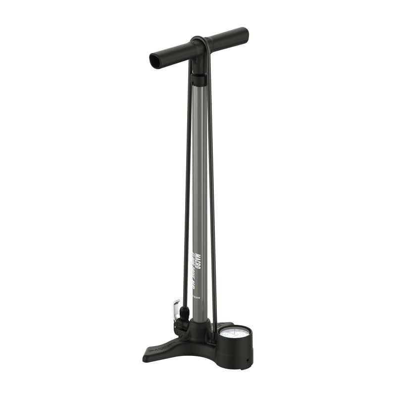 Lezyne, Macro Floor Drive 2.5&quot;, Floor Pump, ABS-1 Pro Chuck, 220psi, Black