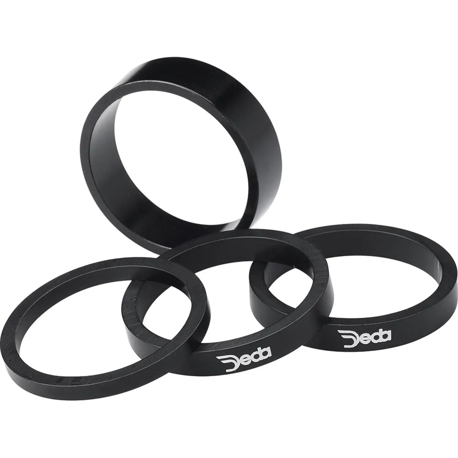 Deda Alloy Blk Spacer 5mm 1 1/8 10pk