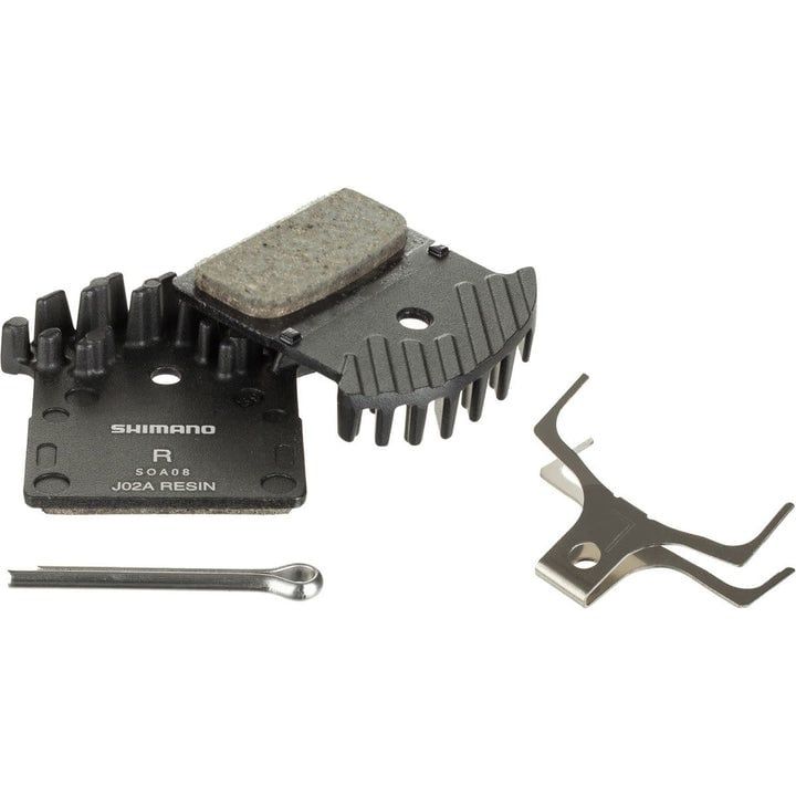 J04C METAL PAD W/FIN, W/SPRING, W/SPLIT PIN, 1 PAIR
