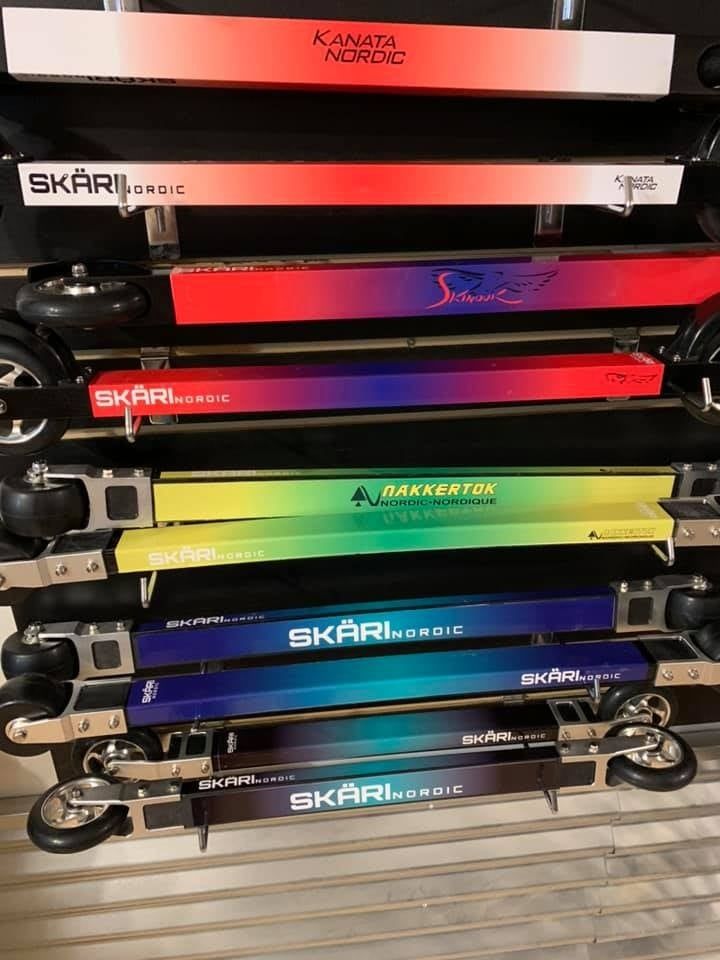 Skari Skate Rollerski - Carbon, Color: Custom