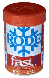 Fast Fluoro Grip Wax, Color: Red Extra 0/+2
