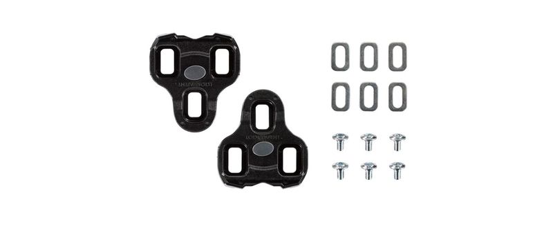 Look, Grip, Cleats, Black, 0°