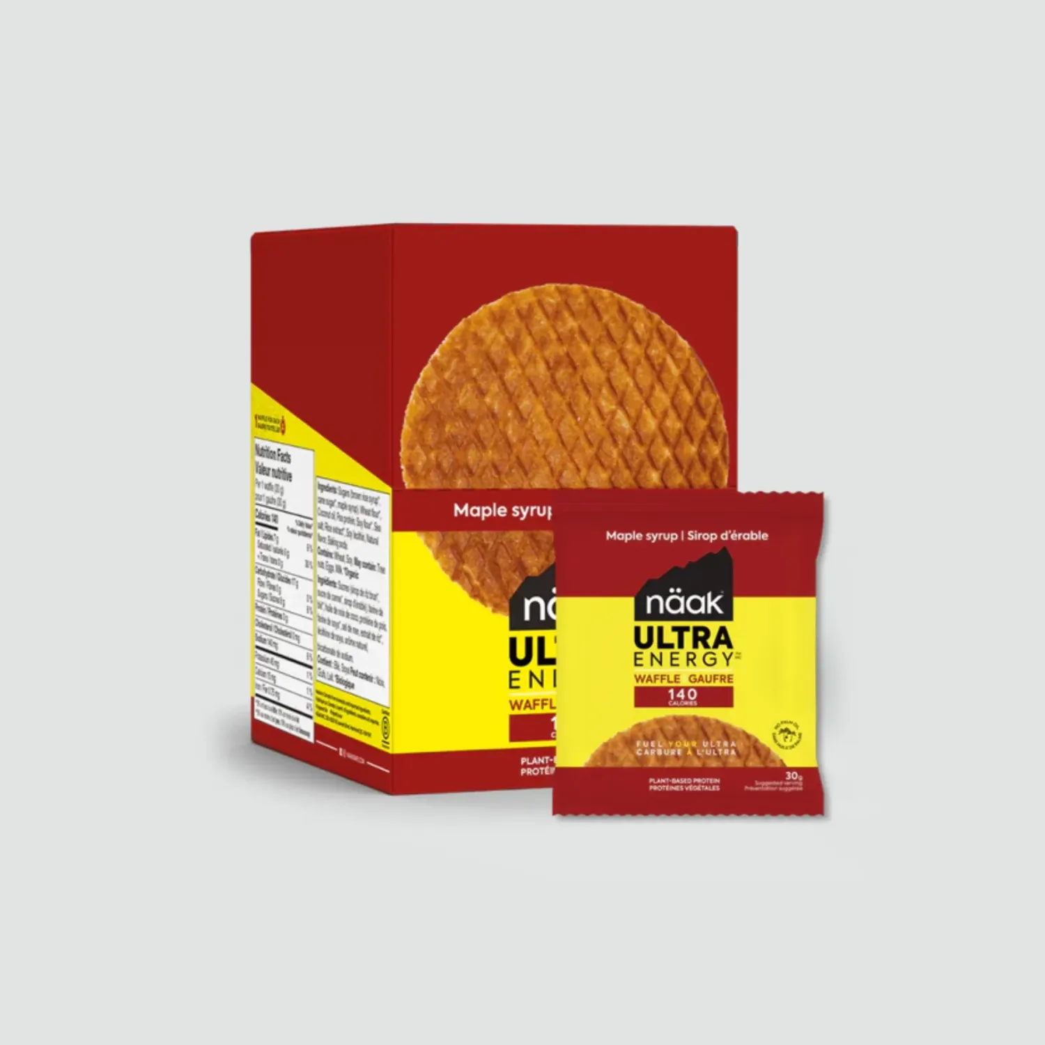 Box of Naak Energy Waffles