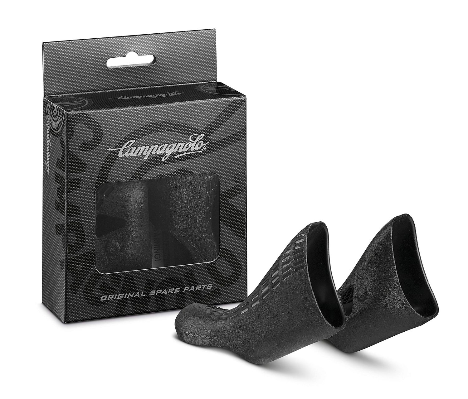 Campagnolo, EC-SR500, Brake Hoods, For 2009-2014 SR/RE/CH, Pair, Black